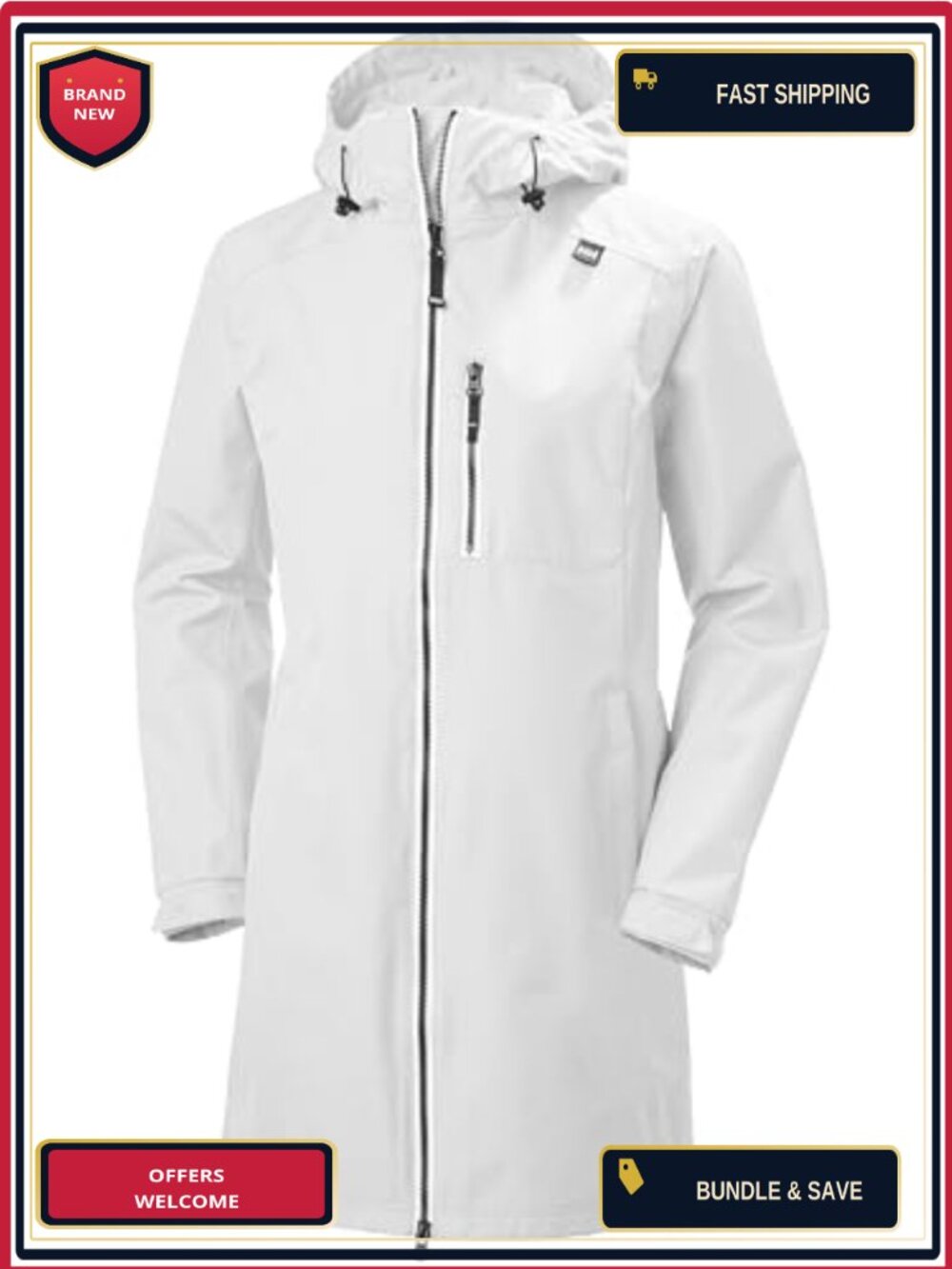 Waterproof Windproof Breathable Raincoat Jacket with Hood